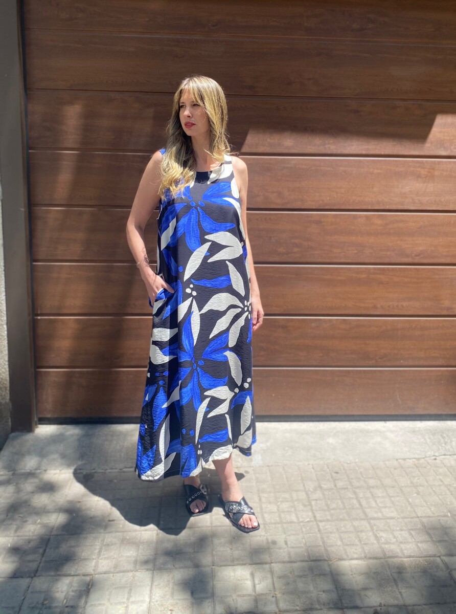 Vestido Córcega - Azul 