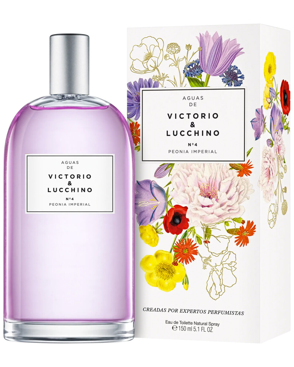 Perfume Victorio & Lucchino Nro 4 Peonia Imperial EDT 150ml Original 