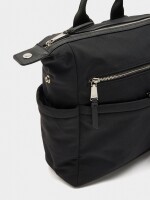 Mochila De Nylon Para Portátil 13" negro