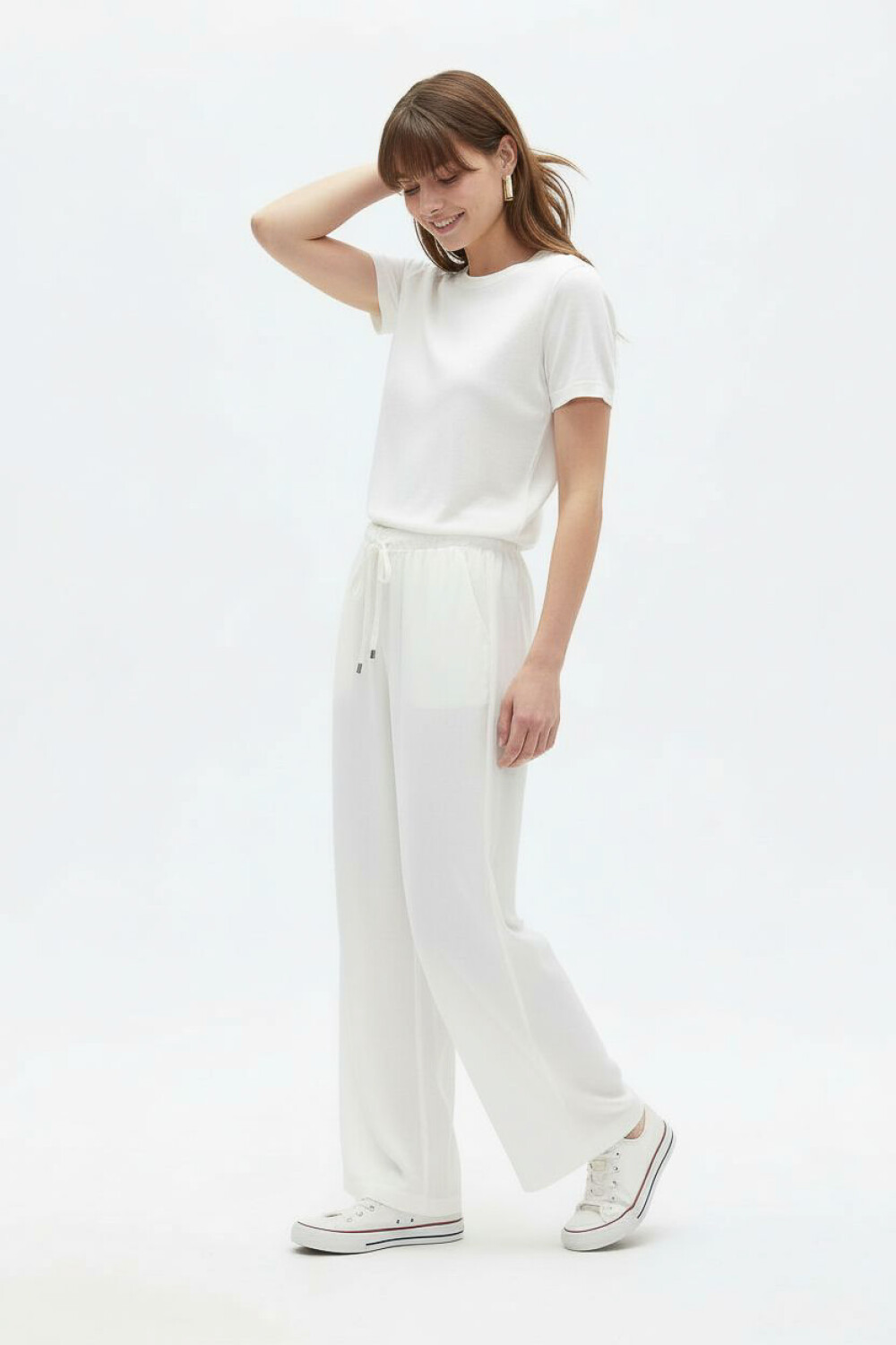 Pantalon Evelina Blanco