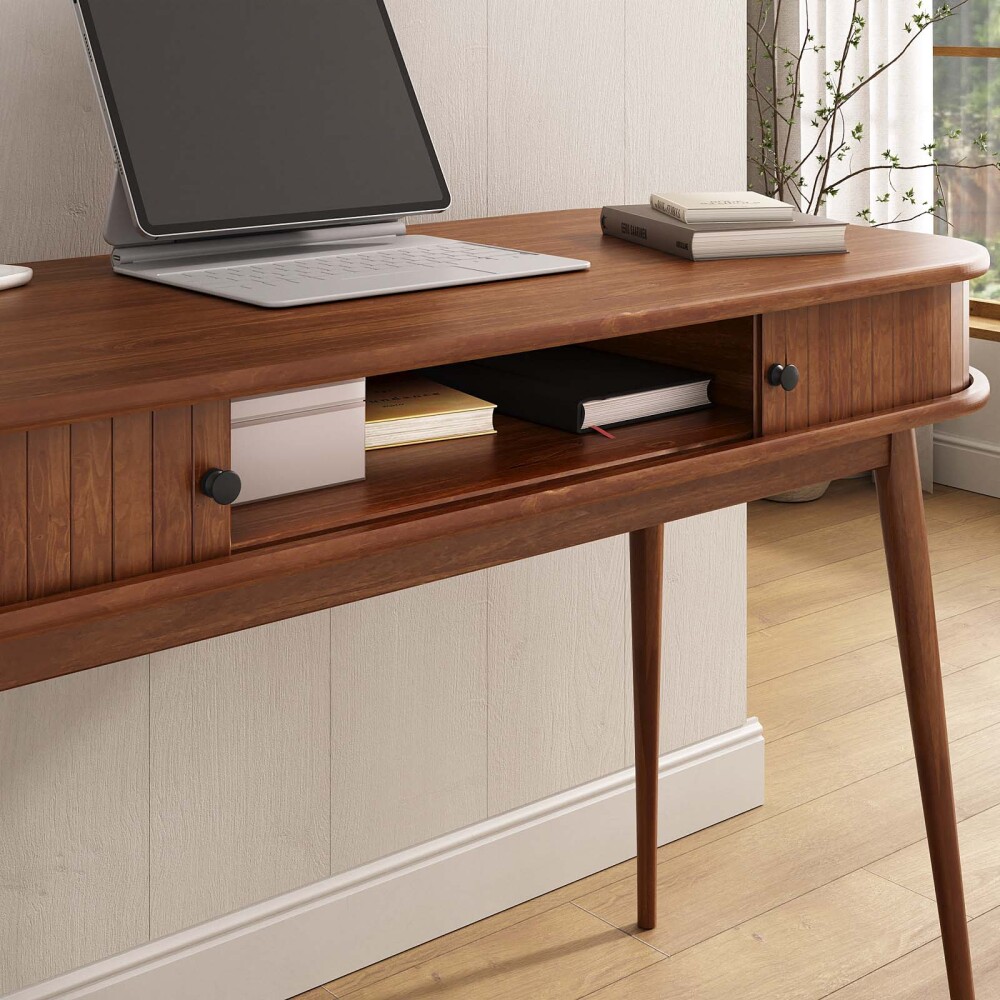 ESCRITORIO MDF-Y-MADERA MARRON MEGARA