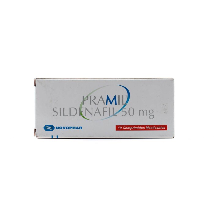 PRAMIL 50 MG. MAST. CJ X 10 COMP. única