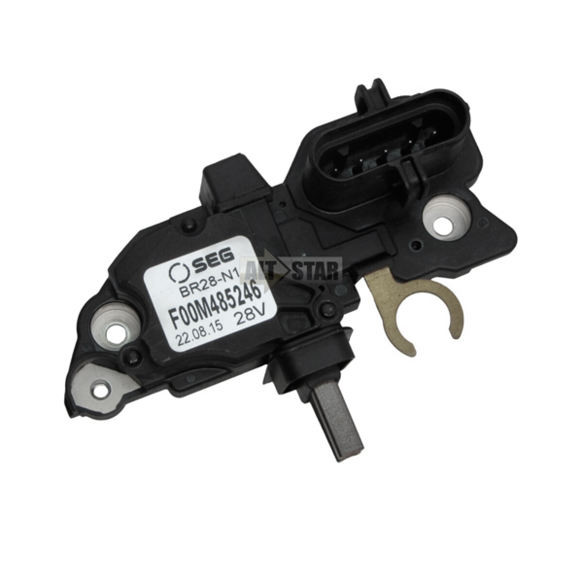 REGULADOR VOLTAJE MERCEDES BENZ RENAULT-IVECO-VOLVO 24V 150A=IB.297 (ALT.655507) SEG 
