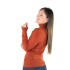 POLERA CON BOTONES LADRILLO