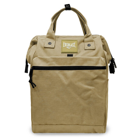 Mochila Cartera Everlast Bolso Dama Urbana Antirrobo Marrón