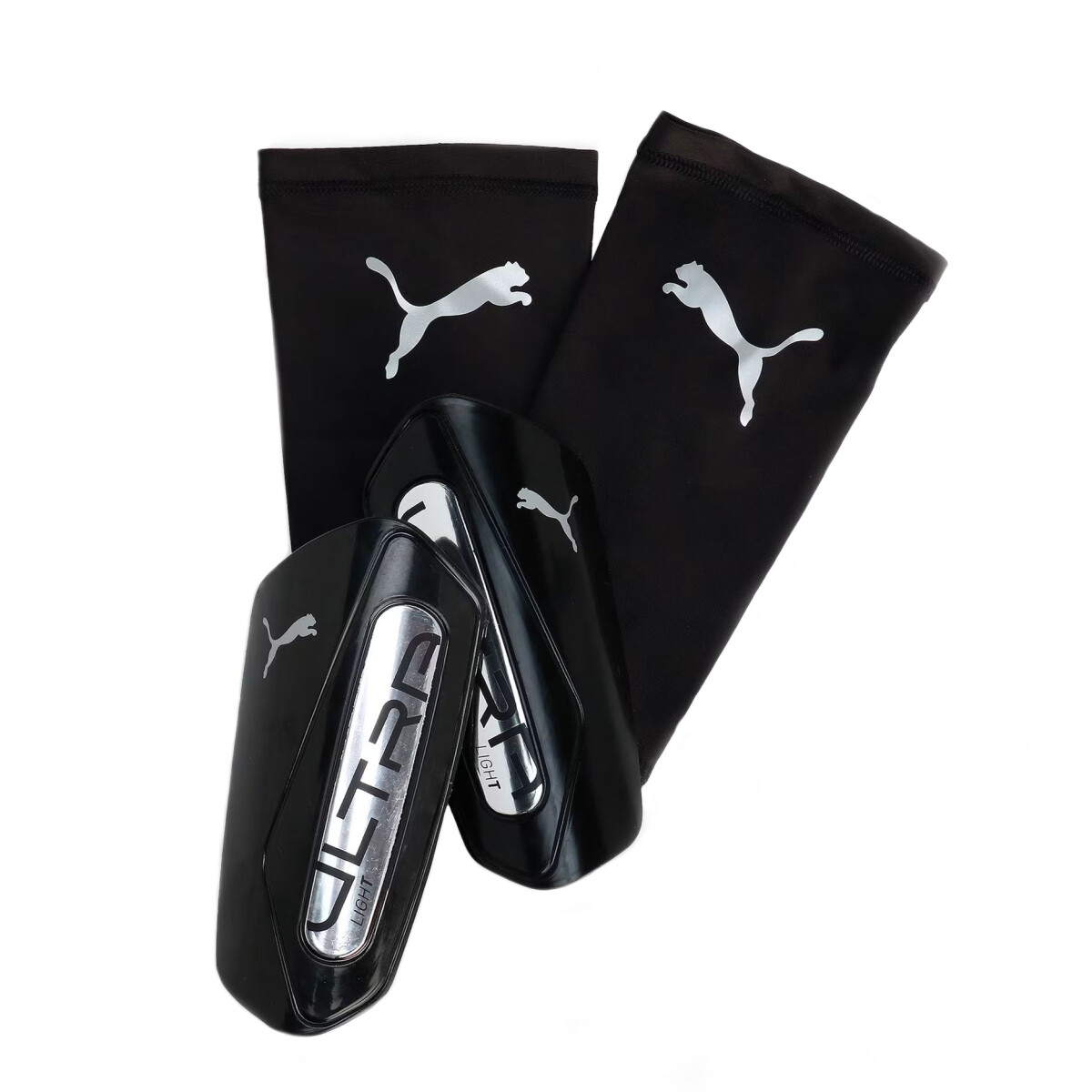 Canillera Puma s Ultra c/malla Light Strap - Negro - Plateado 