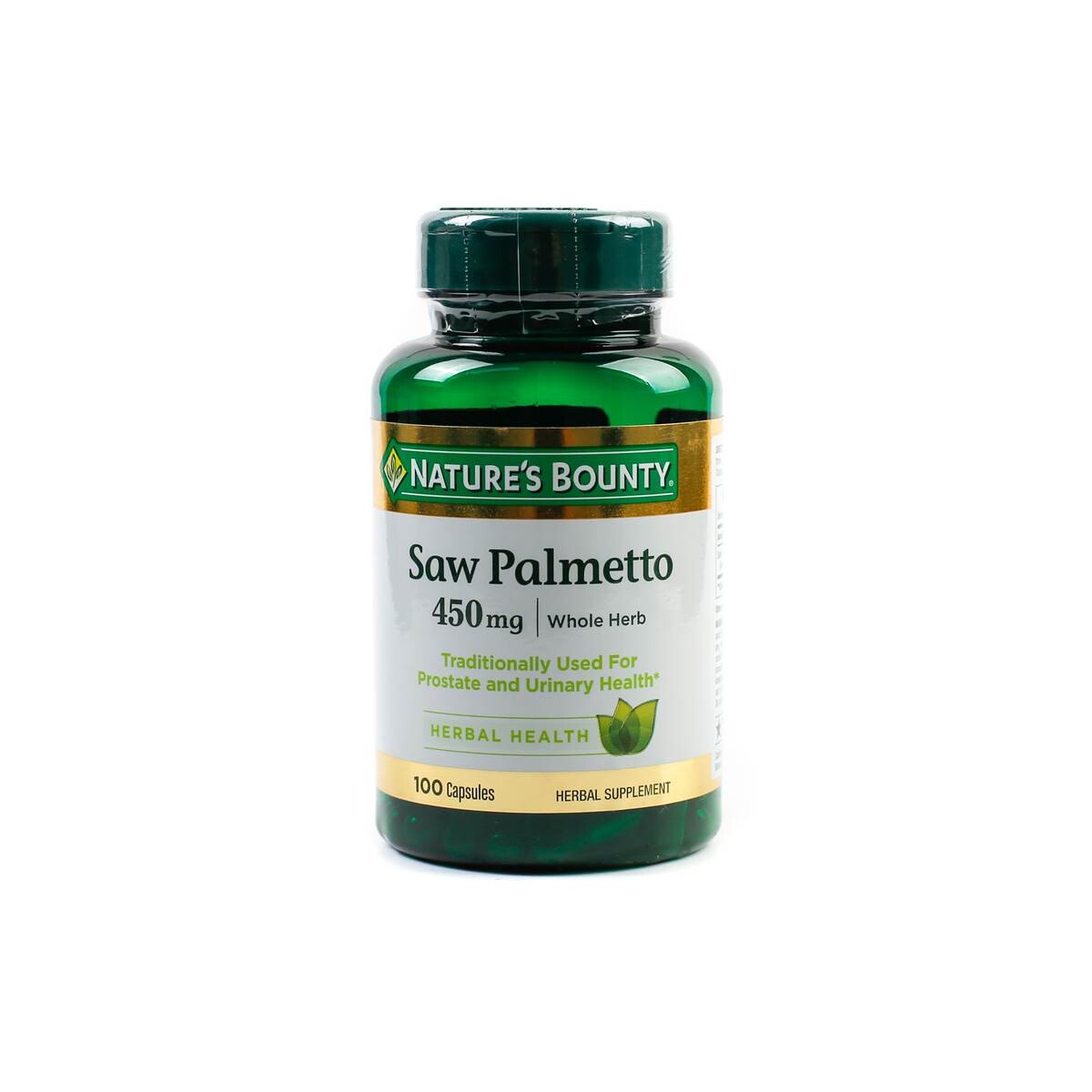 SAW PALMETTO 450 MG. NATURES BOUNTY FR. 