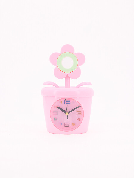 RELOJ ALCANCIA ROSADO
