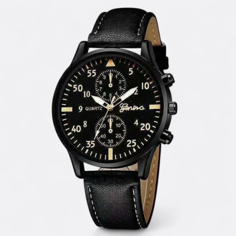 Reloj De Pulsera Masculino Negro