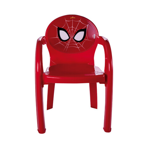 Silla Plástica Infantil PVC Spideman U