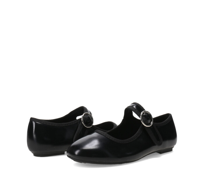 Ballerina ANIAK de terciopelo Black pu