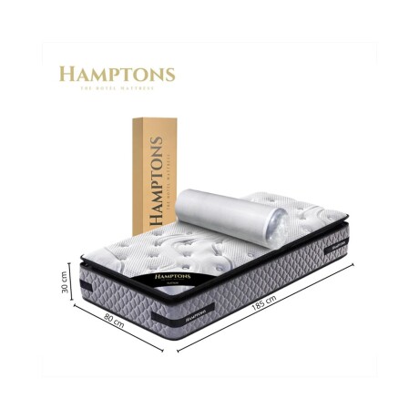 Colchon de resortes 1 Plaza Hamptons Hybrid Platinum Colchon de resortes 1 Plaza Hamptons Hybrid Platinum