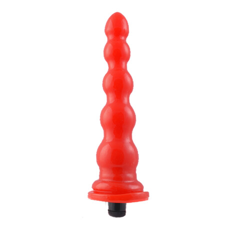 Dilatador Anal Inexpulsable XL Con Micro Vibro Rojo
