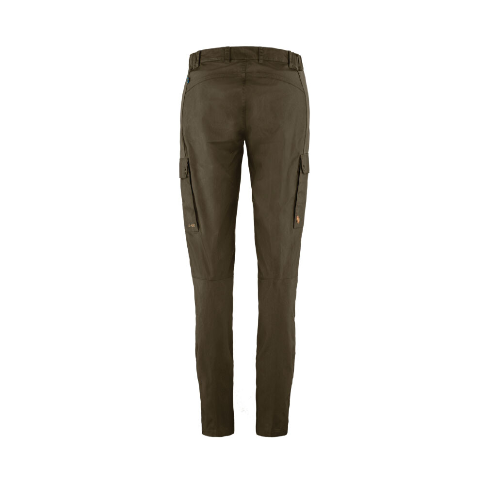 Stina Trousers W Dark Olive