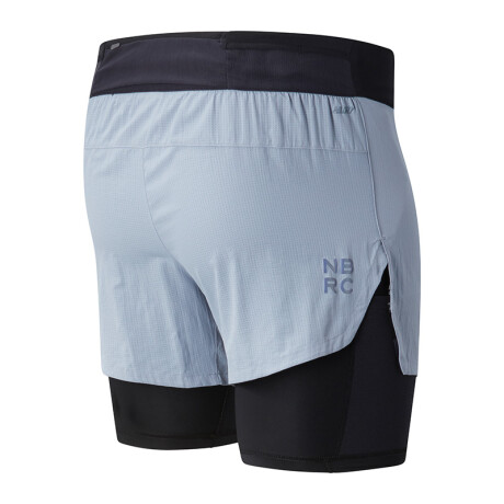 Short calza New Balance de Hombre - MS01271LSL LIGHT SLATE