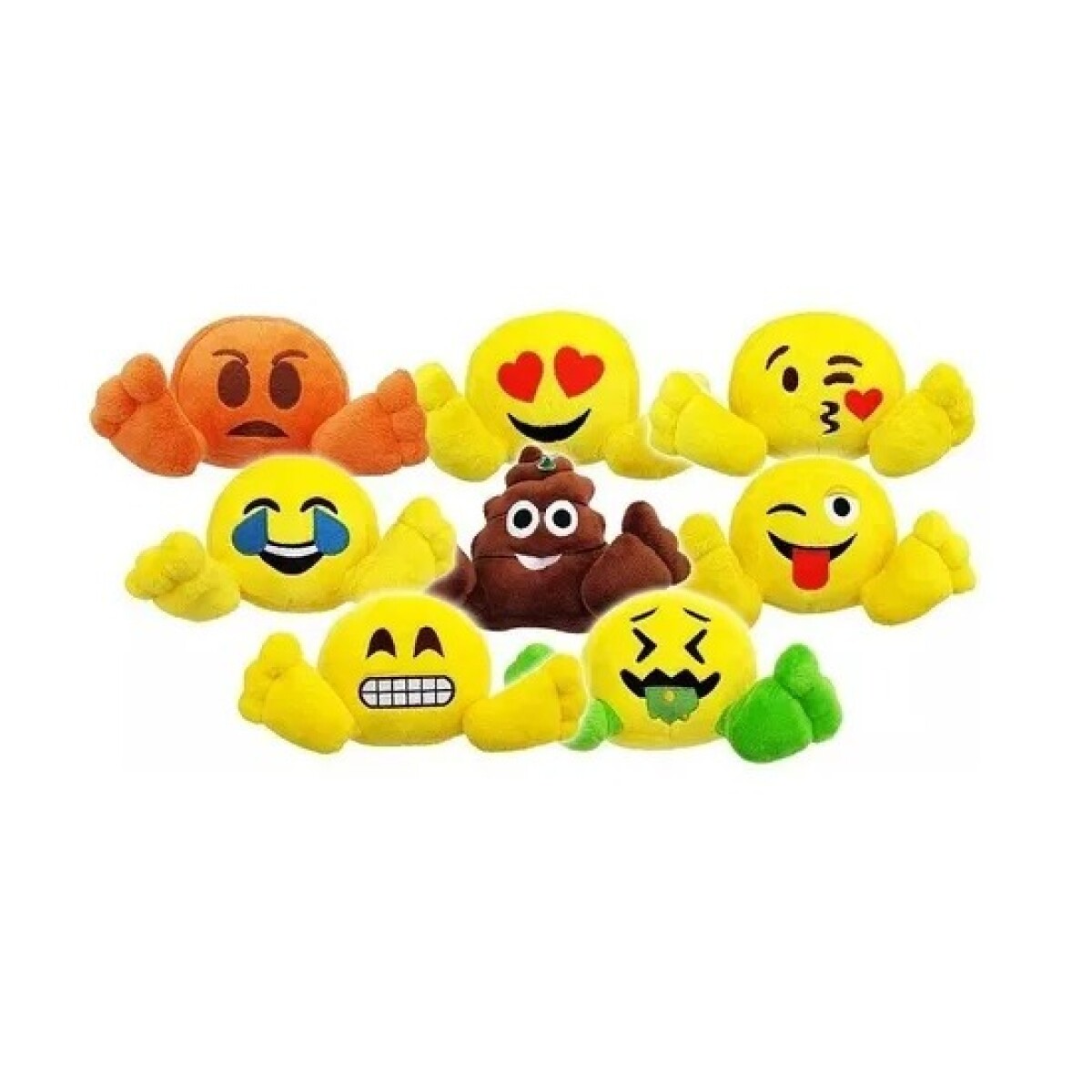 EMOJIE PELUCHE DE 16 CM 