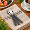 Primavera Negro Set 3 cucharas Te 60345/5 Primavera Negro Set 3 cucharas Te 60345/5