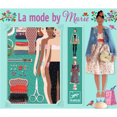 Juego de Diseño de Moda Djeco Marie Juego de Diseño de Moda Djeco Marie