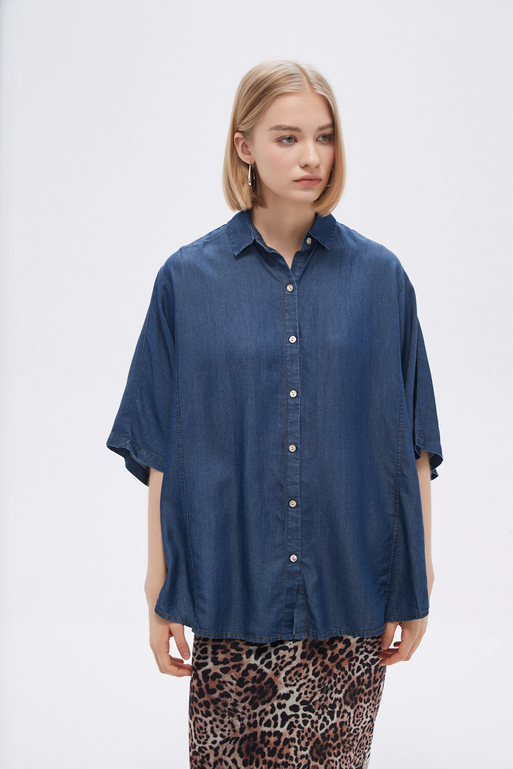 Camisa Pezo Azul Indigo