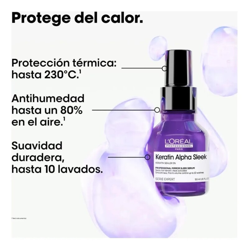 Pack L'oréal Prof Keratin Alpha Sleek completo de 4 pasos Pack L'oréal Prof Keratin Alpha Sleek completo de 4 pasos