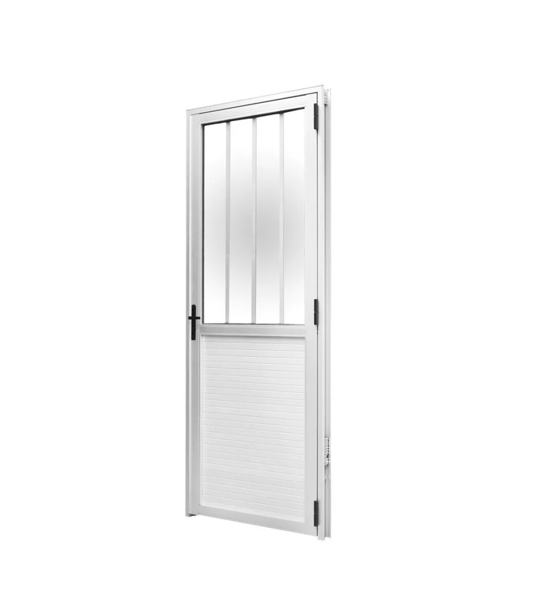 Puerta aluminio 0.80 x 2.00 standard - izquierda 