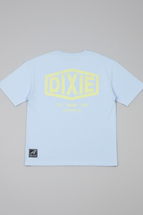 T-SHIRT AZUAI DIXIE Celeste