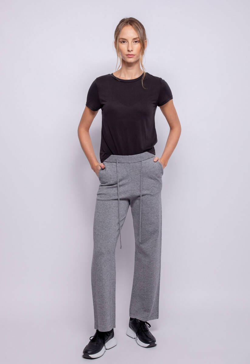 PANTALON TEDY - Gris Melange 