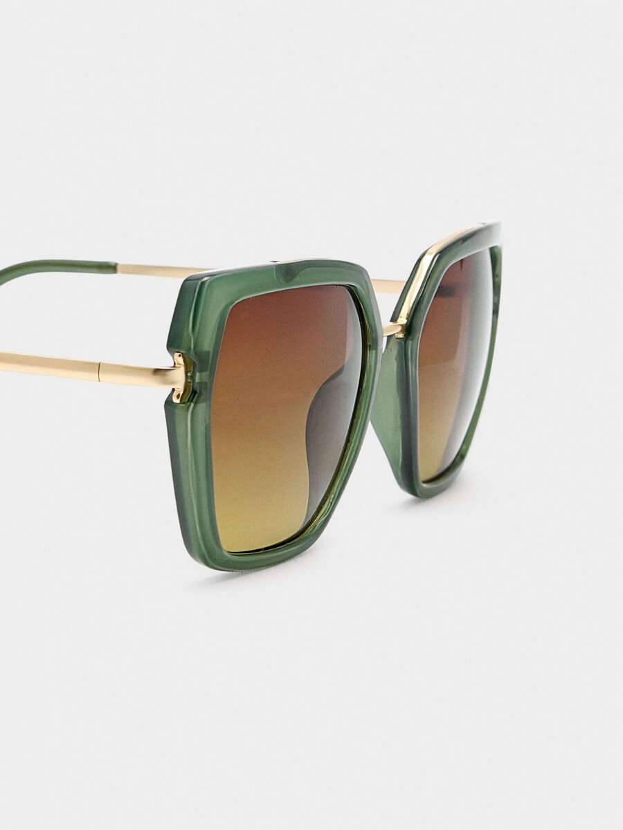 Gafas De Sol De Mariposa caqui
