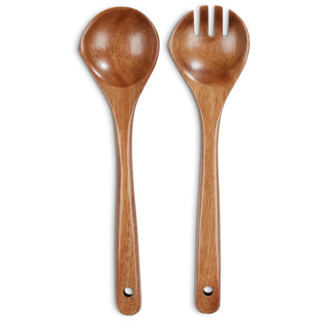Cubiertos Ensalada Krestian L30Cm Madera
