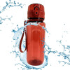 Botella SPORT con correa 650ml Rojo