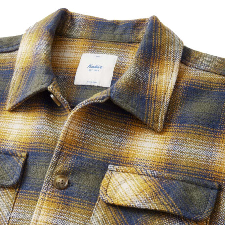 Camisa Katin Shiloh Flannel Marrón