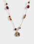 Collares Cortos Piedra Collares Cortos Con Piedra - Dorado