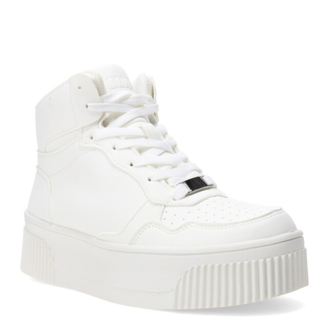 Championes de Mujer Miss Carol HEN tipo bota Blanco