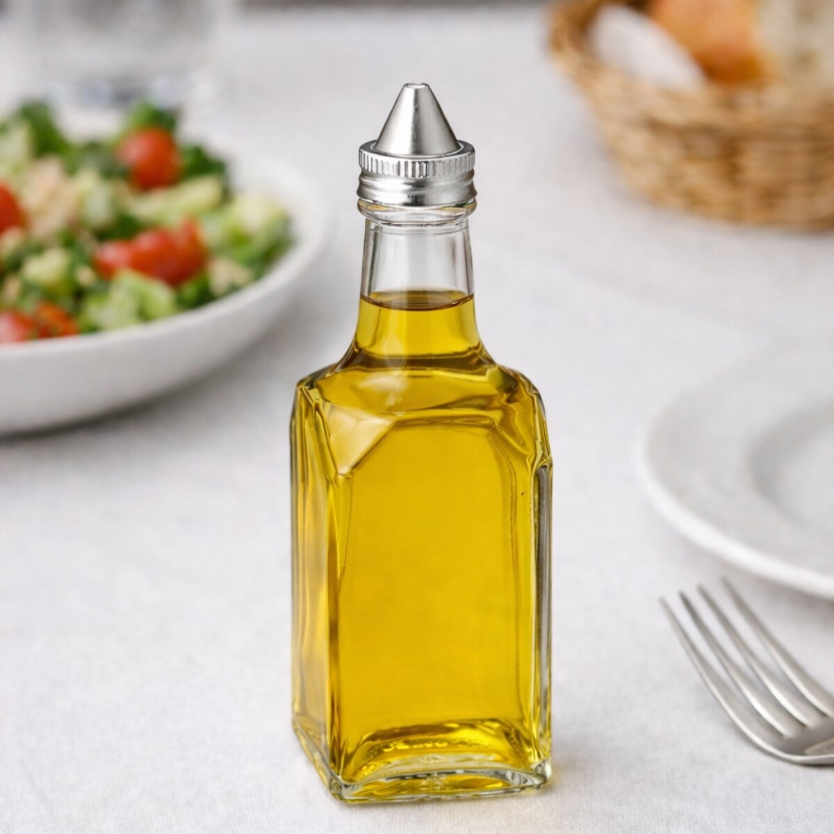 Botella Vidrio Aceitera vinagrera 