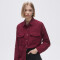 Camisa Tome Bordeaux Oscuro