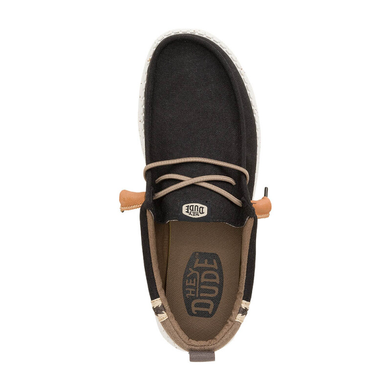 Wally Craft Linen - Hombre Black/walnut