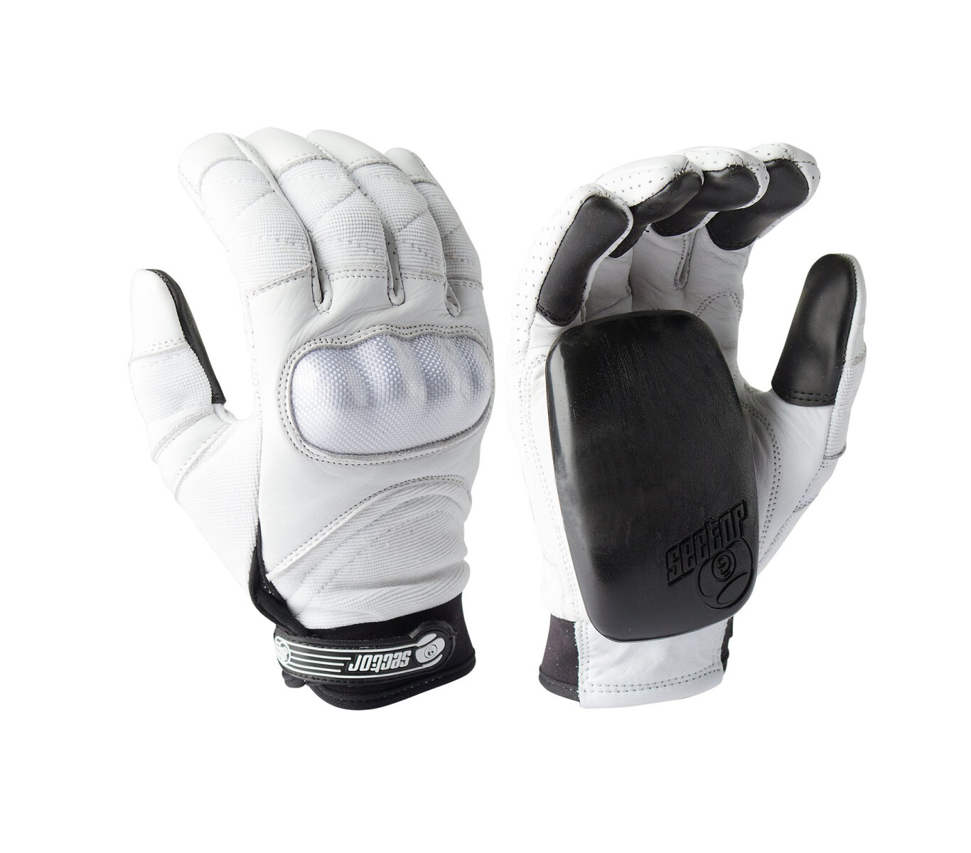 Guantes S9 Boxer Slide Gloves - White 