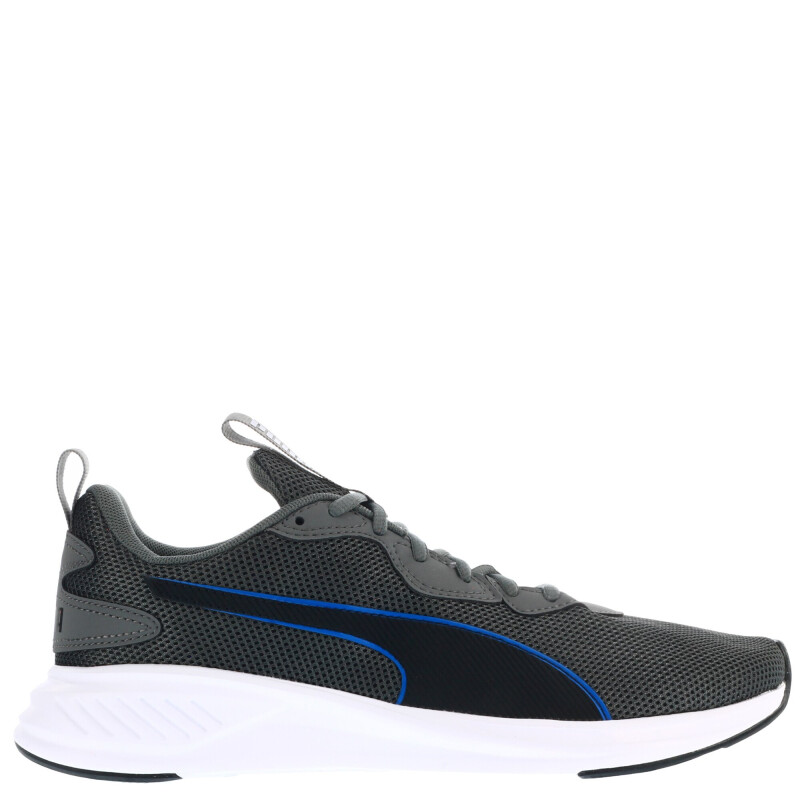 Championes de Hombre Puma Run Incinerate Mns Gris Oscuro - Negro - Azul