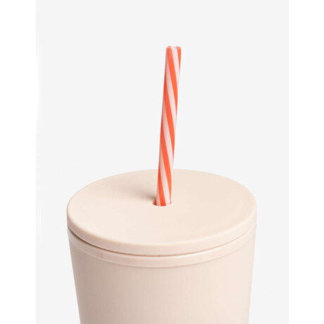 Vaso Plástico Largo Cool & Fancy Rosa Polvo