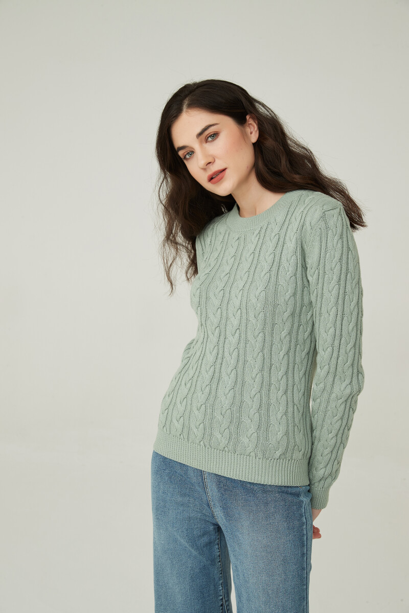 Sweater Teogonorio - Verde Agua 