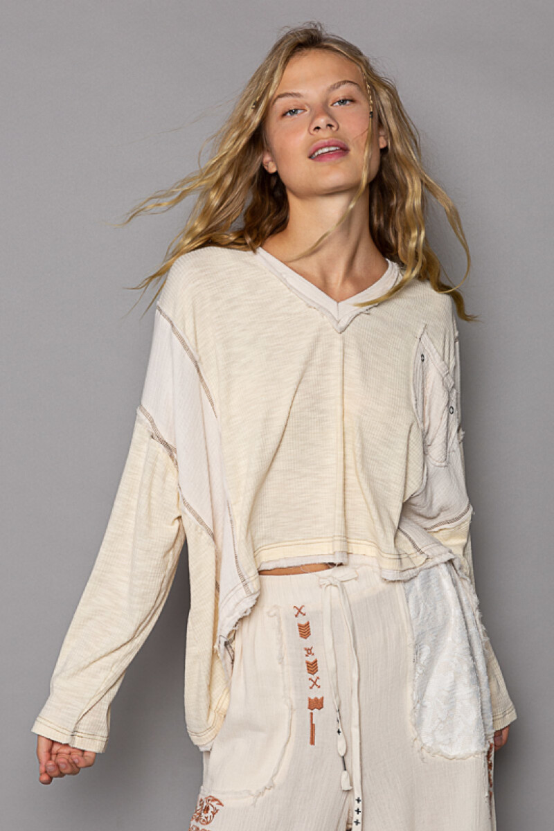BLUSA Crema