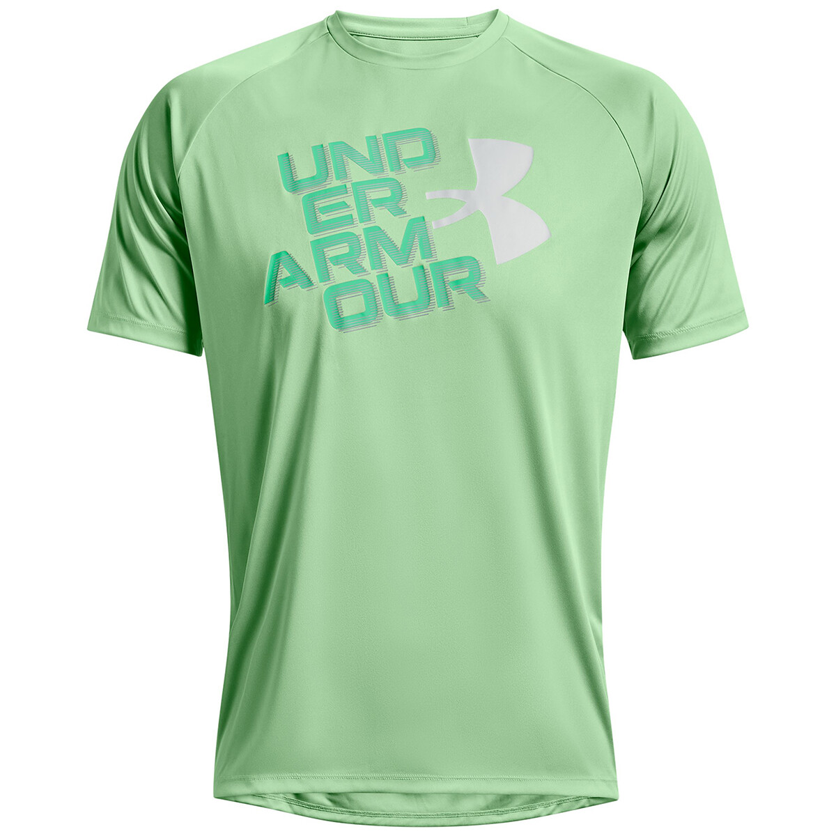 Remera Camiseta Under Armour Ua Velocity Graphic - Verde 