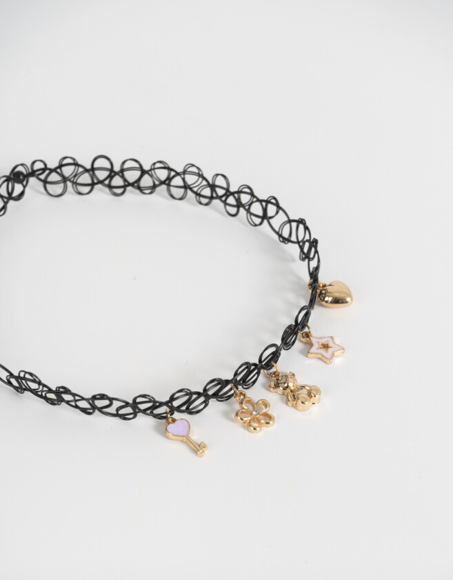 Chokers Multi dijes Choker Tattoo Multidijes - Dorado