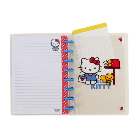 Cuaderno Mooving A5 c/ Discos Hello Kitty