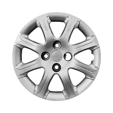 TAZA DE RUEDA RODADO 14 PLATEADA Taza De Rueda Rodado 14 Plateada