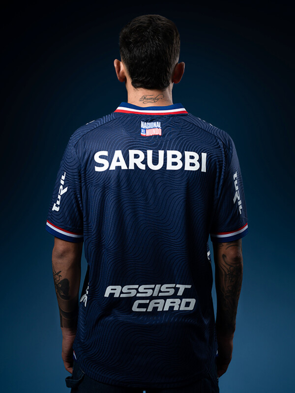 CAMISETA DE JUEGO OFICIAL AWAY 2 Nacional Oficial Hombre S01