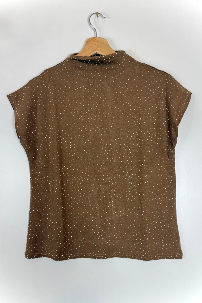 BLUSA C/VISCOSA EVER - CHOCO 