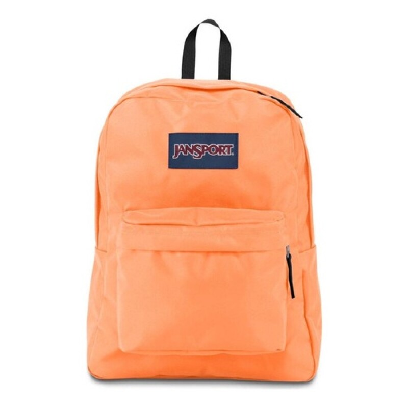 Mochila Jansport Superbreak 100% Original Super Oferta Naranja