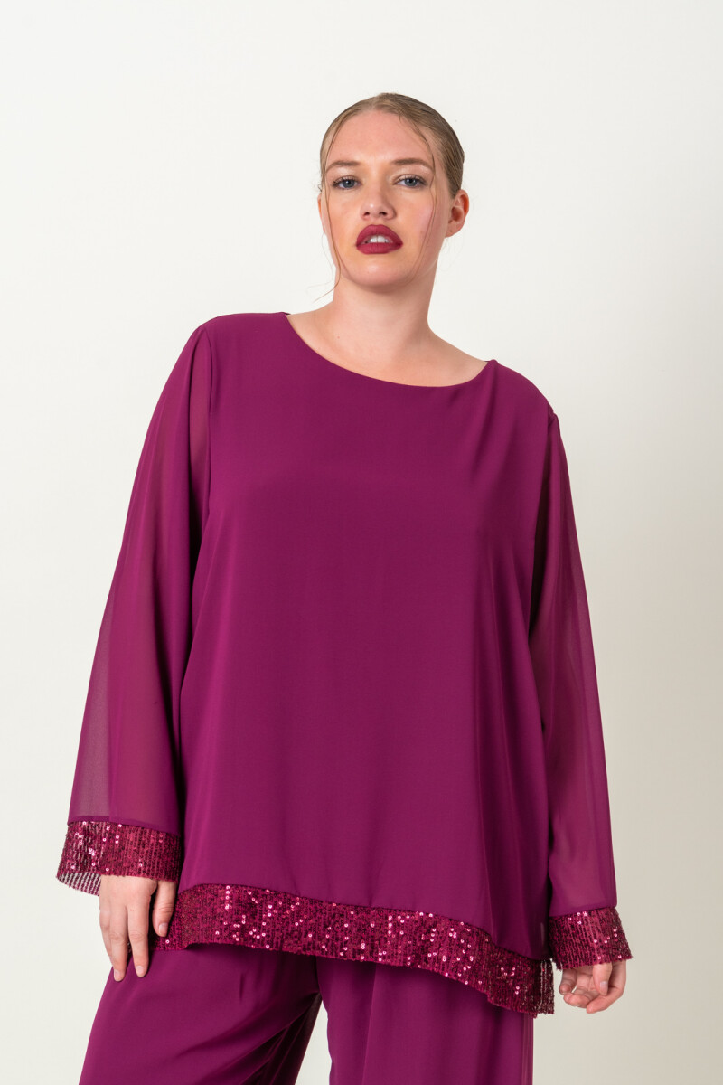 BLUSA ANYA - Magenta 