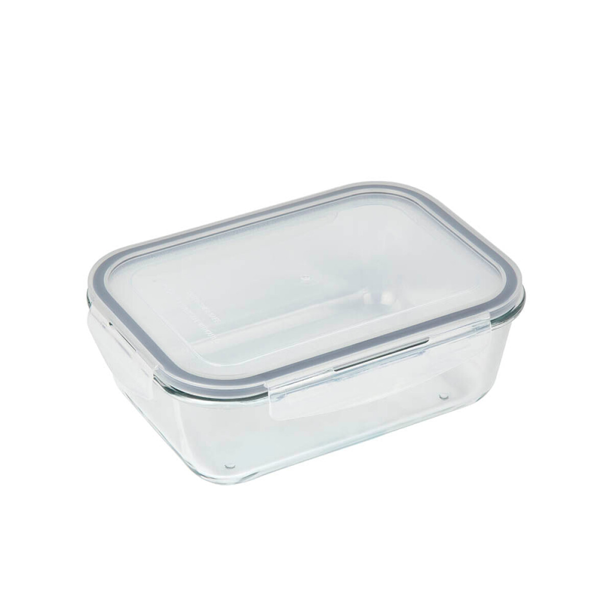 VIANDA VIDRIO RECTANGULAR 1 LITRO MOR - Sin color 